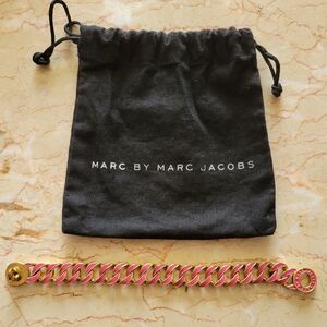 Marc by Marc Jacob's Gold & Pink Bracelet
